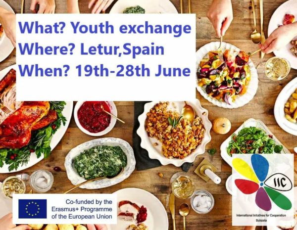 Recepie 4 Union – Youth Exchange in Spain (CLOSED)